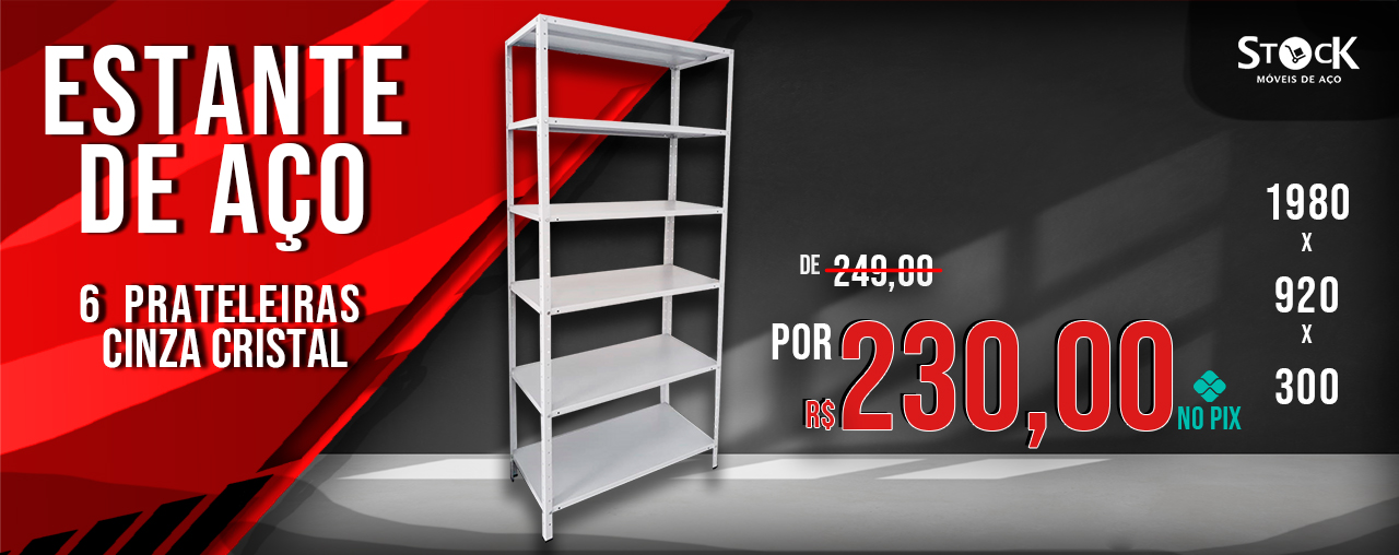 estante de aço em Curitiba stock móveis de aço